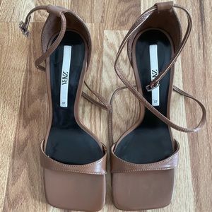 Zara Brown Sandals